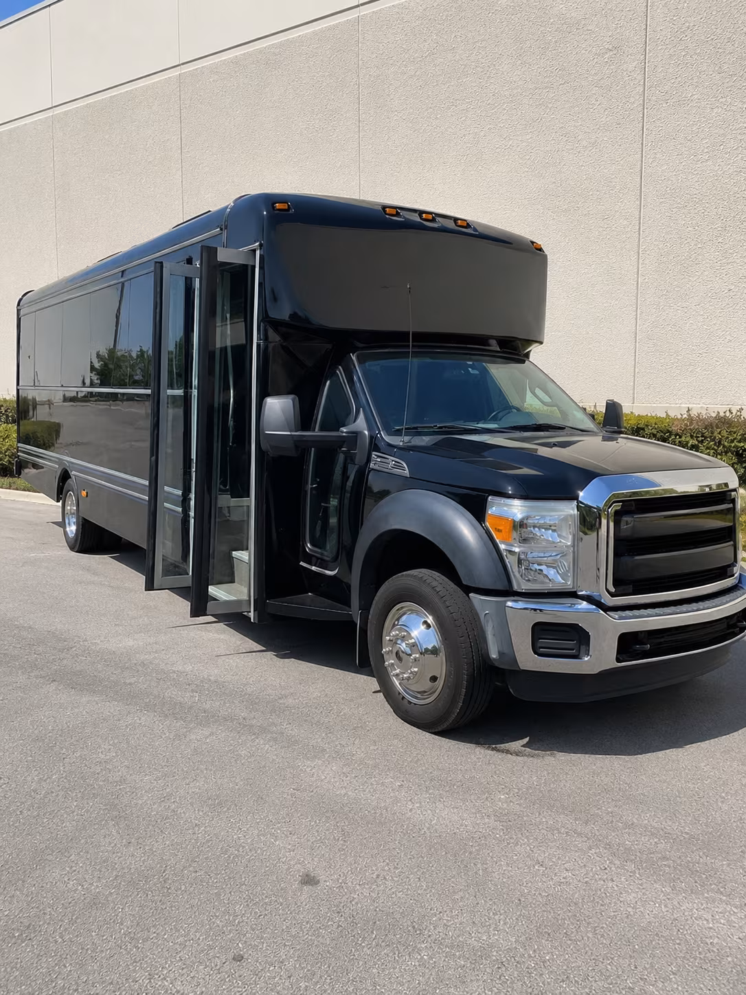 across manteca california party bus rental