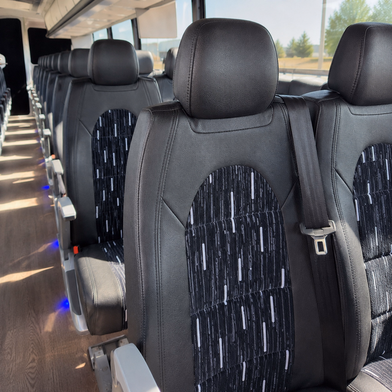 manteca employee transportation onboard seating