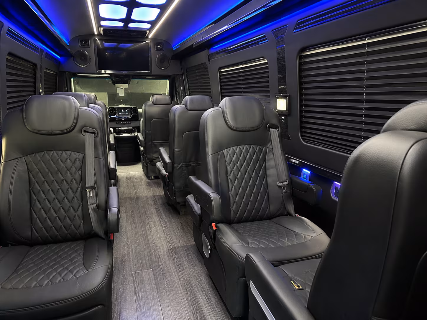manteca long distance transportation onboard seating