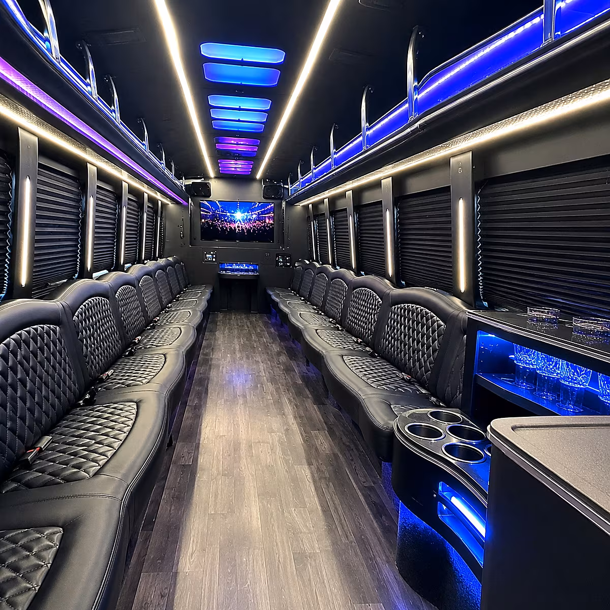 party buses for manteca concert groups who want to celebrate the whole way
